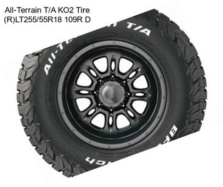 All-Terrain T/A KO2 Tire (R)LT255/55R18 109R D