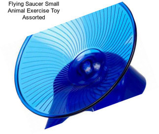 Flying Saucer Small Animal Exercise Toy Assorted