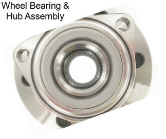 Wheel Bearing & Hub Assembly