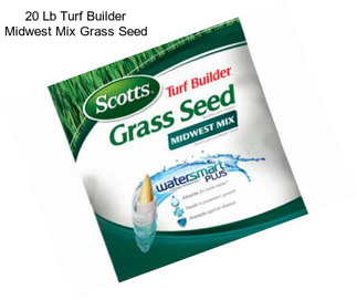 20 Lb Turf Builder Midwest Mix Grass Seed