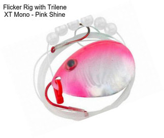 Flicker Rig with Trilene XT Mono - Pink Shine