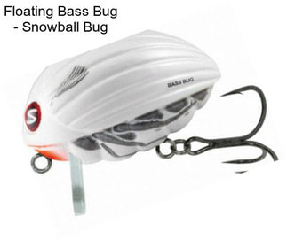 Floating Bass Bug - Snowball Bug