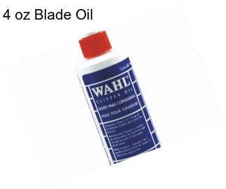 4 oz Blade Oil