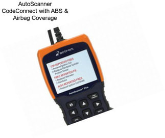 AutoScanner CodeConnect with ABS & Airbag Coverage
