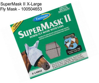 SuperMask II X-Large Fly Mask - 100504653