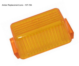 Amber Replacement Lens - 107-15A