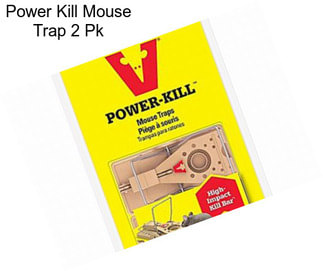 Power Kill Mouse Trap 2 Pk