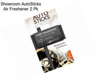 Showroom AutoSticks Air Freshener 2 Pk