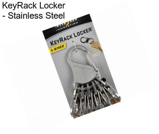 KeyRack Locker - Stainless Steel