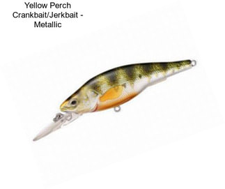 Yellow Perch Crankbait/Jerkbait - Metallic