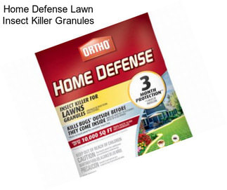 Home Defense Lawn Insect Killer Granules