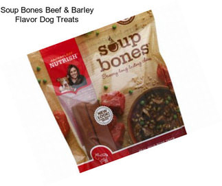 Soup Bones Beef & Barley Flavor Dog Treats