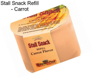 Stall Snack Refill - Carrot