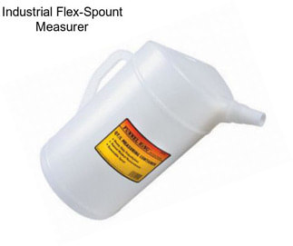 Industrial Flex-Spount Measurer