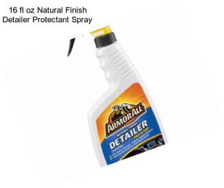 16 fl oz Natural Finish Detailer Protectant Spray