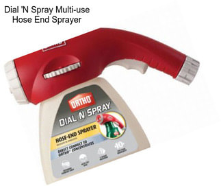 Dial \'N Spray Multi-use Hose End Sprayer