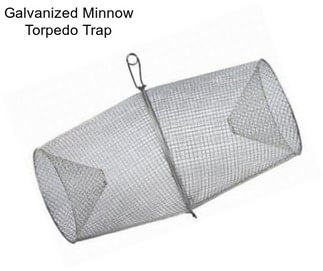 Galvanized Minnow Torpedo Trap