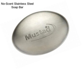 No-Scent Stainless Steel Soap Bar