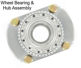 Wheel Bearing & Hub Assembly