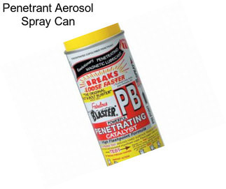 Penetrant Aerosol Spray Can