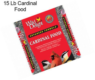 15 Lb Cardinal Food