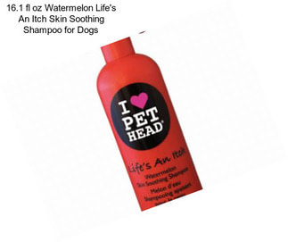 16.1 fl oz Watermelon Life\'s An Itch Skin Soothing Shampoo for Dogs