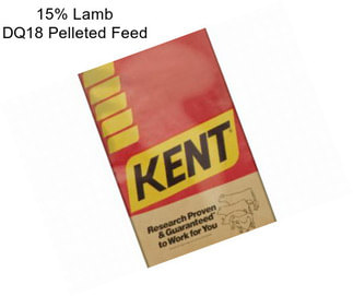 15% Lamb DQ18 Pelleted Feed