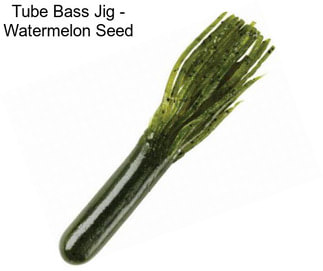 Tube Bass Jig - Watermelon Seed