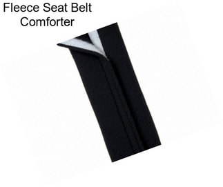 Fleece Seat Belt Comforter