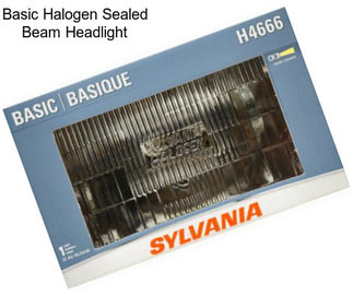Basic Halogen Sealed Beam Headlight