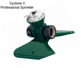 Cyclone II Professional Sprinkler