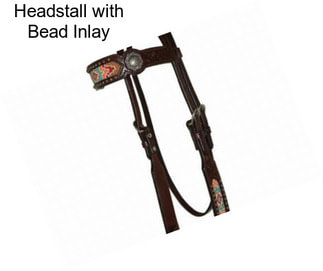 Headstall with Bead Inlay