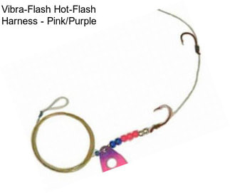 Vibra-Flash Hot-Flash Harness - Pink/Purple
