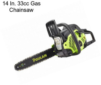 14 In. 33cc Gas Chainsaw