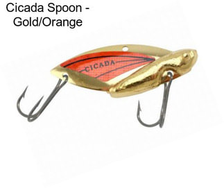 Cicada Spoon - Gold/Orange