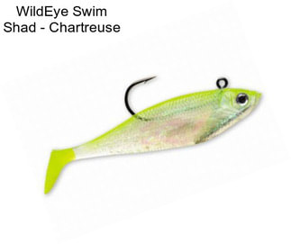 WildEye Swim Shad - Chartreuse