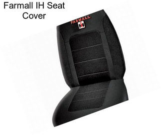 Farmall IH Seat Cover