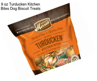 9 oz Turducken Kitchen Bites Dog Biscuit Treats