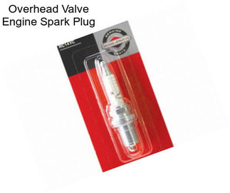 Overhead Valve Engine Spark Plug