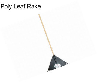 Poly Leaf Rake