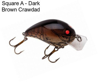 Square A - Dark Brown Crawdad