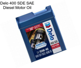 Delo 400 SDE SAE Diesel Motor Oil