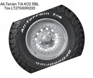 All-Terrain T/A KO2 RBL Tire LT275/60R20D