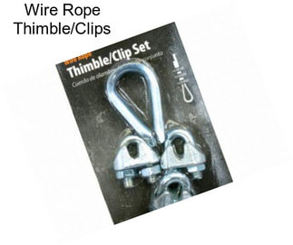 Wire Rope Thimble/Clips