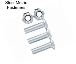Steel Metric Fasteners
