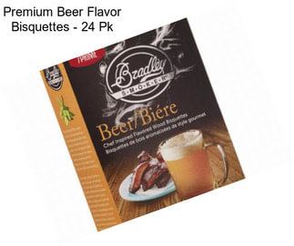 Premium Beer Flavor Bisquettes - 24 Pk