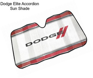 Dodge Elite Accordion Sun Shade