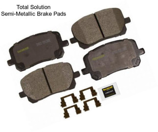 Total Solution Semi-Metallic Brake Pads