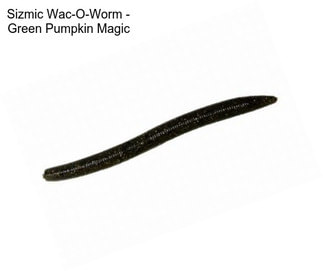 Sizmic Wac-O-Worm - Green Pumpkin Magic