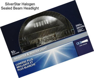 SilverStar Halogen Sealed Beam Headlight
